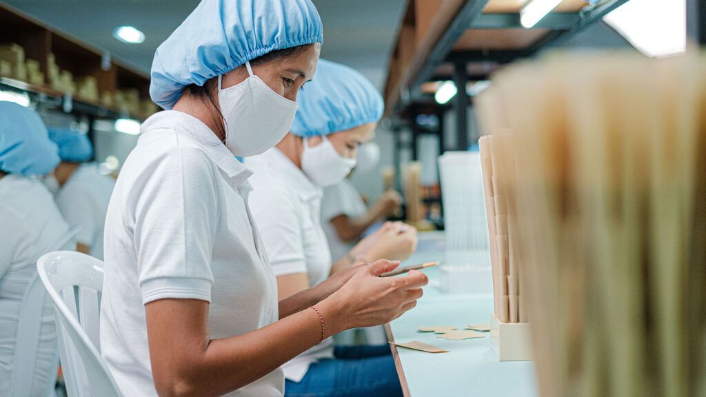 Pre-rolled cones factory line
