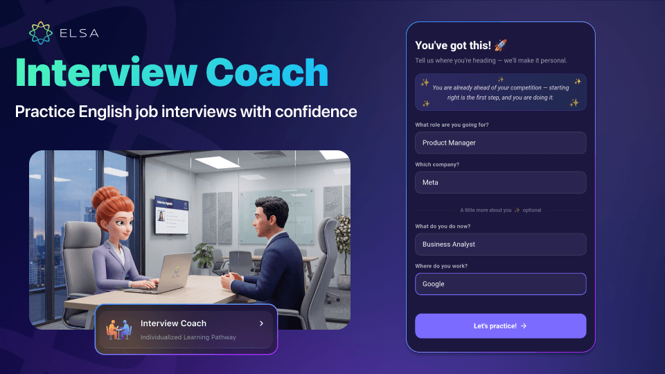 Interview Coach: Your AI interview coach