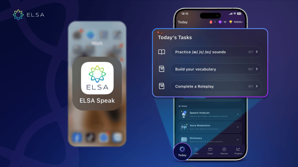 Open the app every day to get 3 personalized tasks recommended for you