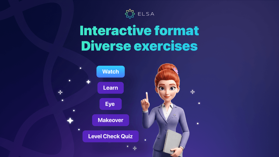 Presentation Coach offers a variety of interactive learning formats.