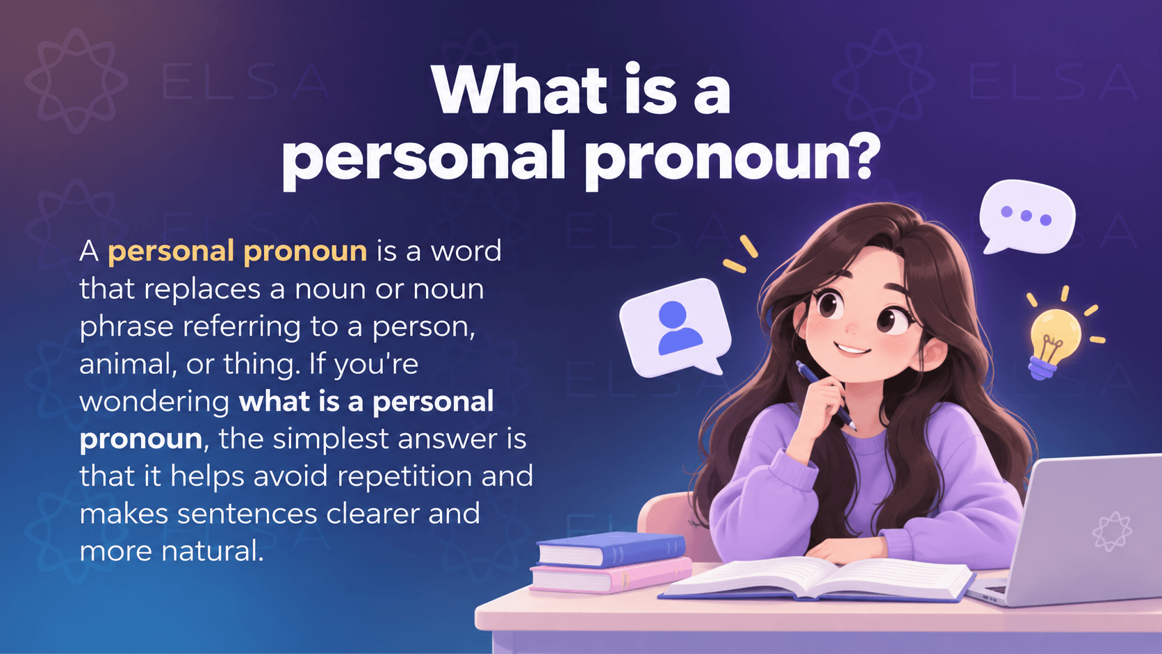Personal pronoun definition