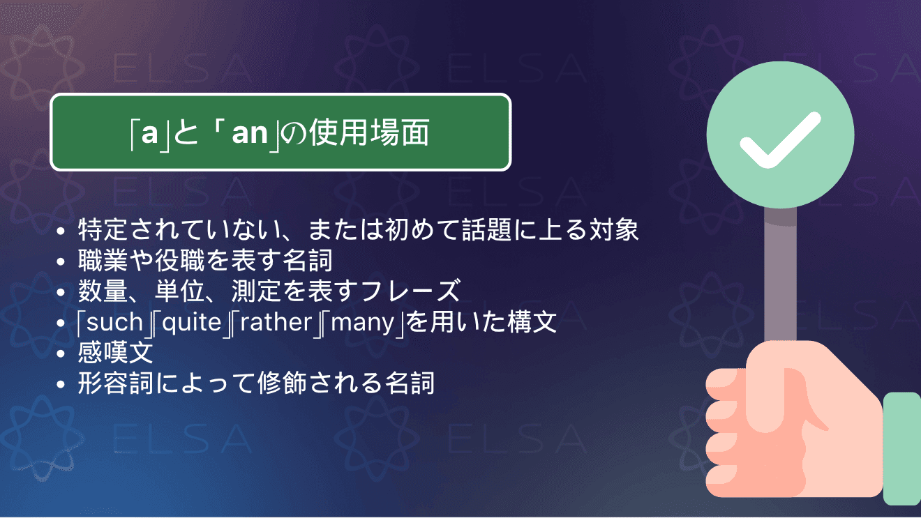 英語の「A」と「An」の使い分けを発音で解説
