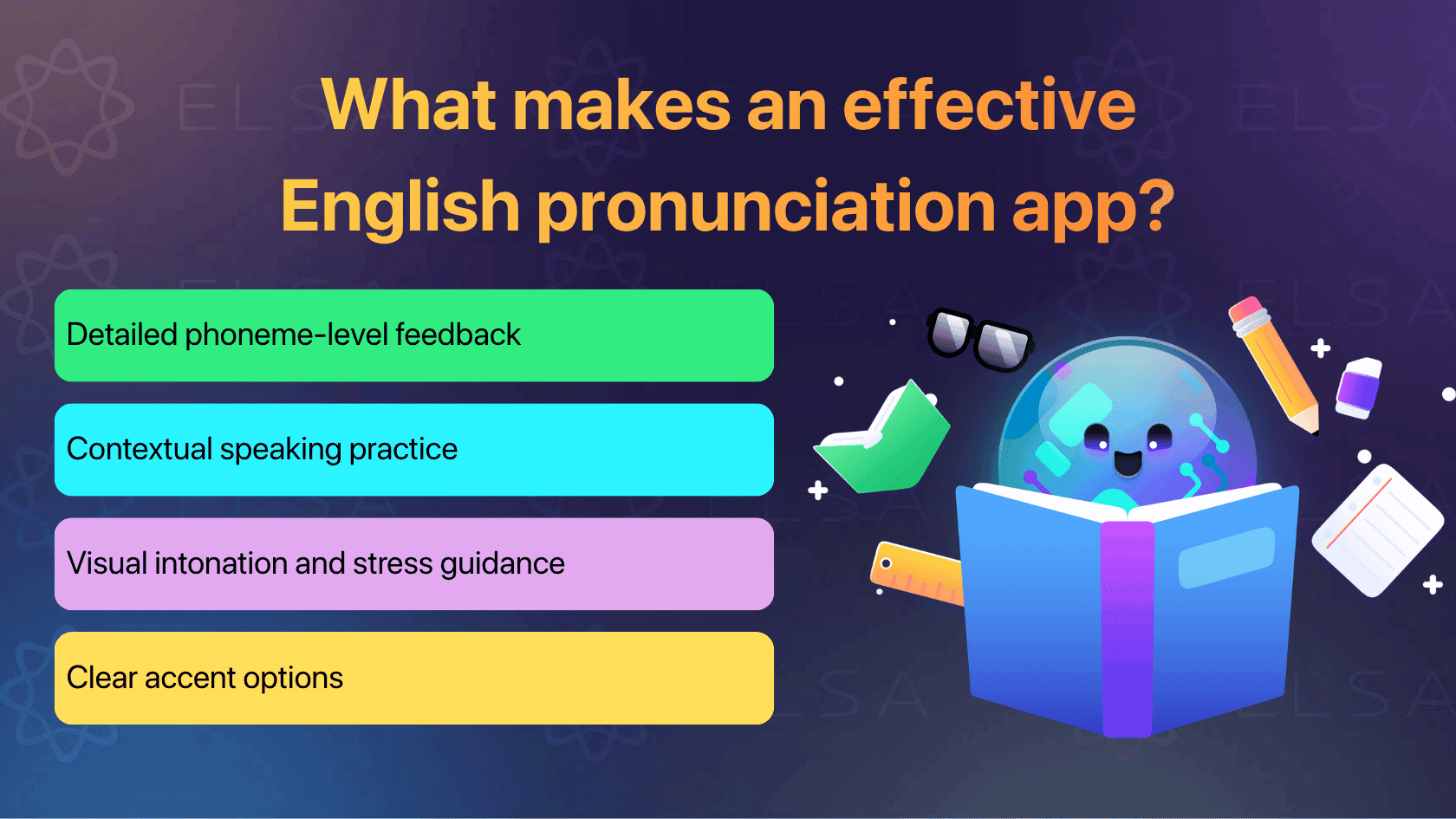 An app to improve english pronunciation should do more than recognize the words you say