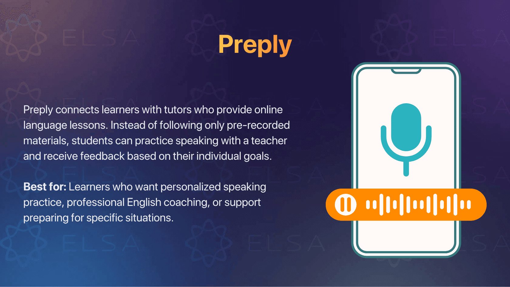 Preply: Best for one-on-one lessons with English tutors
