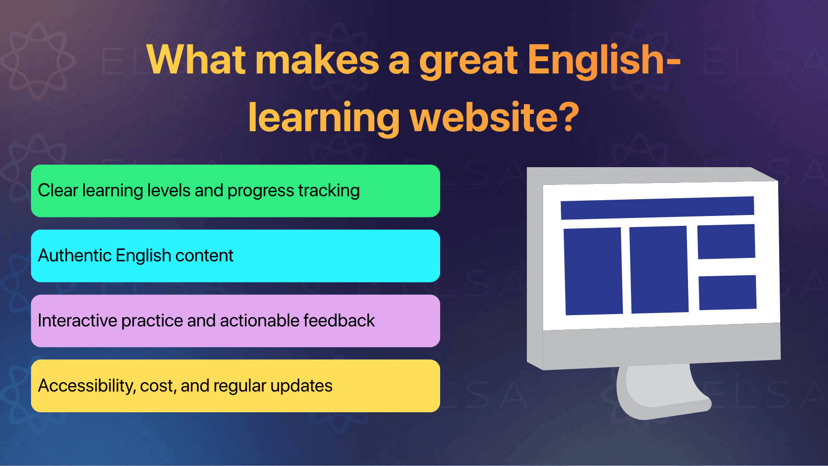 The best English-learning websites do more than provide a large collection of lessons.