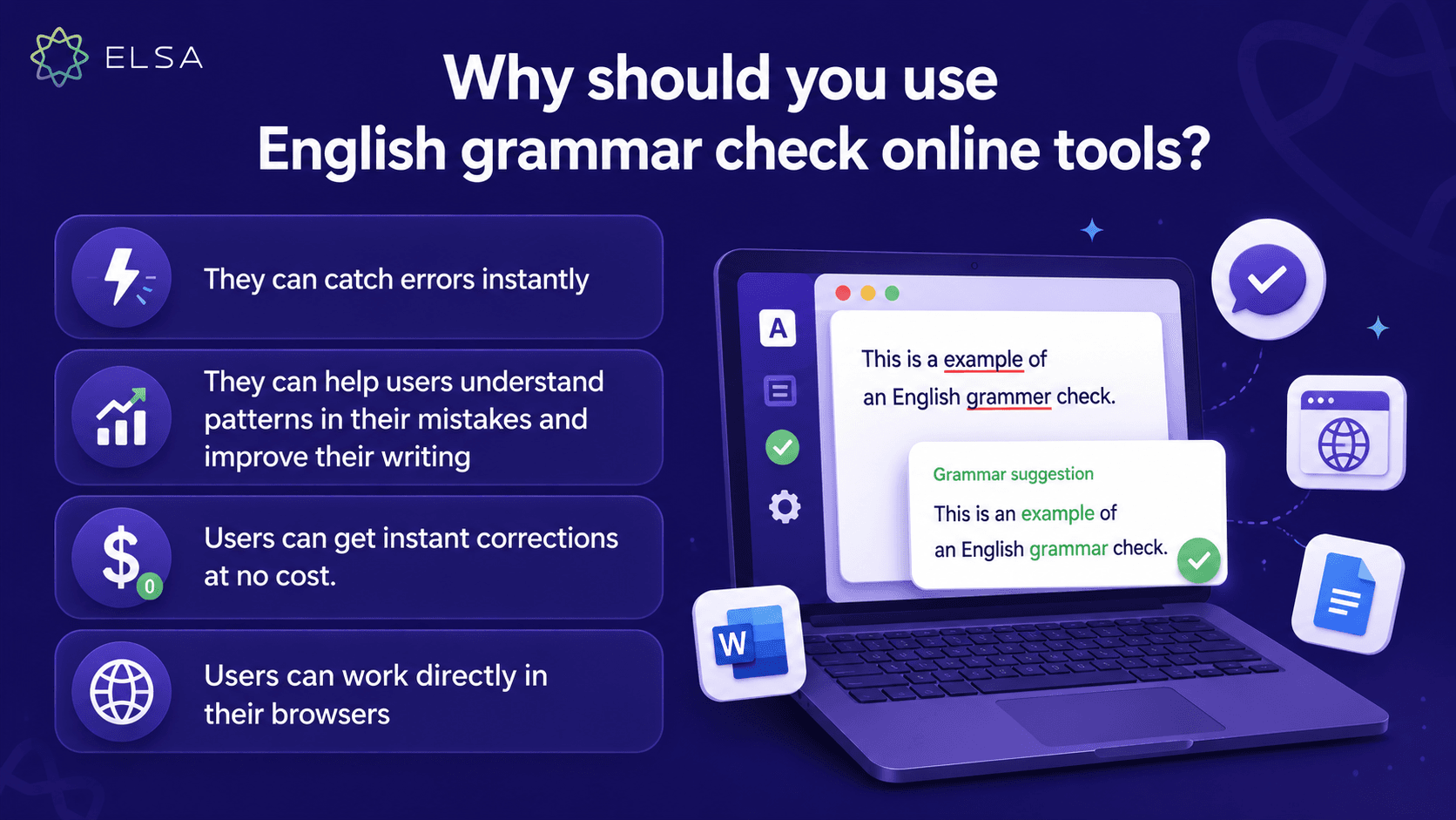 Why should you use English grammar check online tools?