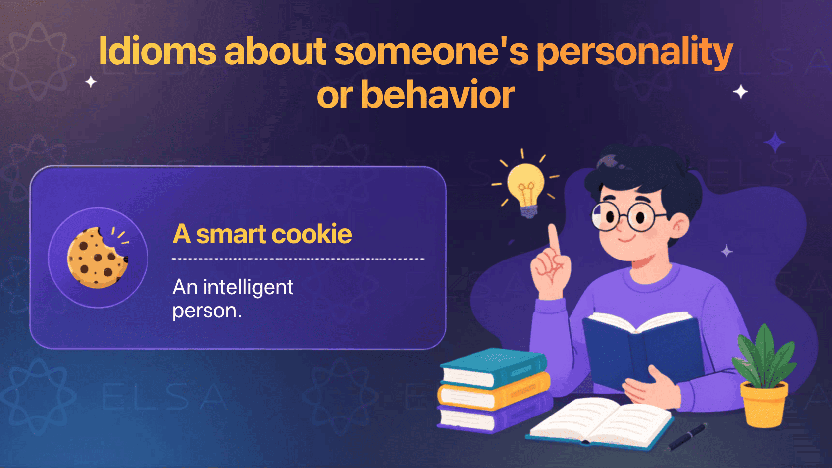 Food idioms list about someone's personality or behavior