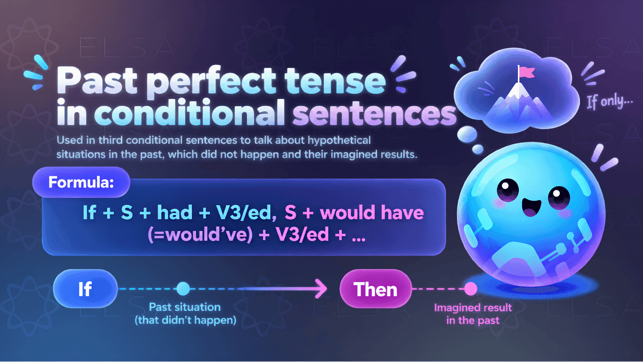 Past perfect tense in conditional sentences