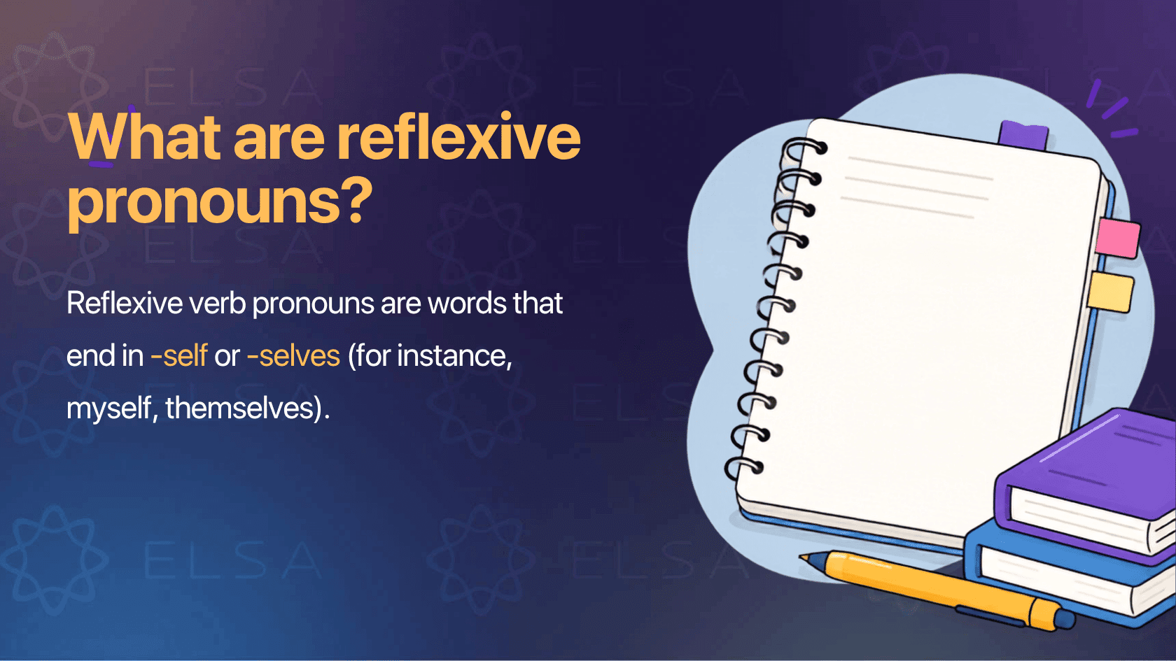 Reflexive pronouns definition