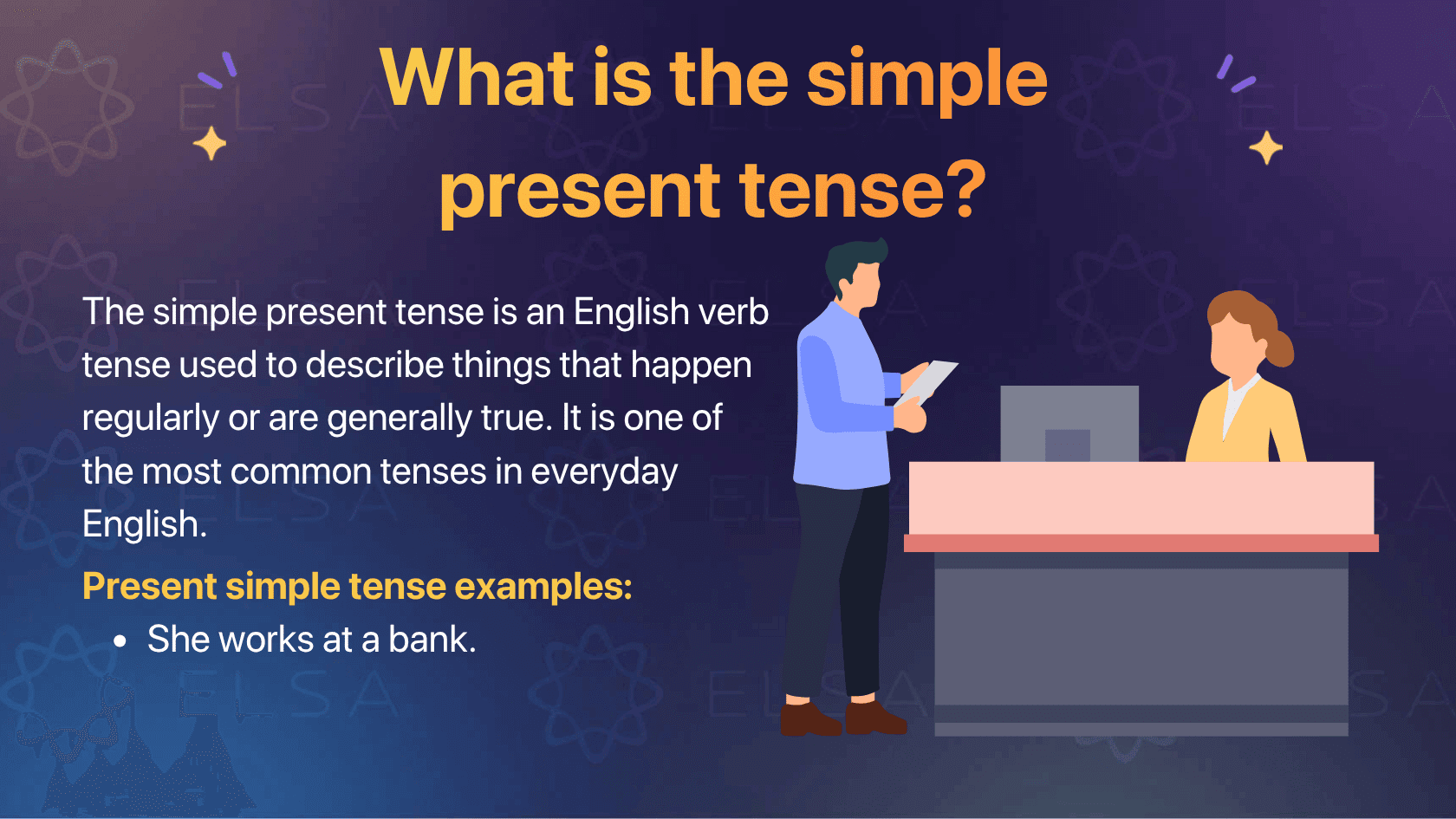 Present simple tense definition